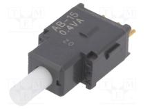 Переключатель  кнопочный  Пол  2  SPDT  0,01A/28ВAC  0,01A/28ВDC