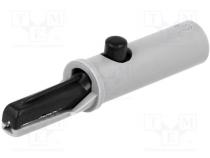 Krokosvorka  6A  60VDC  černá  Rozs.uchop  max.7,5mm  930126100