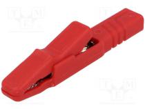 Krokosvorka  25A  červená  Rozs.uchop  max.9,5mm  932146101