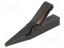 Krokosvorka  10A  černá  Rozs.uchop  max.9,5mm