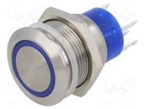 Переключатель  антивандальный  Пол  2  SPDT  5A/250ВAC  3A/28ВDC