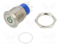 Switch  vandal resistant  Pos  2  DPDT  5A/250VAC  3A/28VDC  IP67