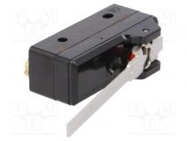Mikrospínač SNAP ACTION  s páčkou  SPDT  20A/250VAC  ON-(ON)