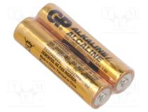 Baterie  alkalická  1,5V  AAA  nenabíjecí  2ks.