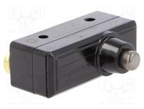Mikrospínač SNAP ACTION  bez páčky  SPDT  25A/125VAC  (ON)-ON