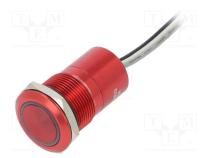 Переключатель  емкостный  Пол  2  SPST-NC  0,01A/12ВDC  IP68  MC