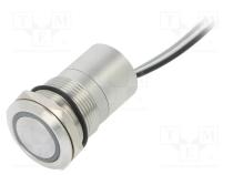 Switch  capacitive  Pos  2  SPST-NC  0.01A/12VDC  IP68  ON-(OFF)