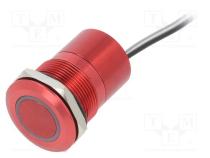 Переключатель  емкостный  Пол  2  SPST-NC  0,01A/12ВDC  IP68  MC