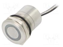 Switch  capacitive  Pos  2  SPST-NO  0.01A/12VDC  IP68  OFF-(ON)