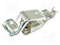 Krokosvorka  25A  Rozs.uchop  max.19mm  Celk.dél  72mm  pocínovaný