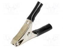 Krokosvorka  20A  Rozs.uchop  max.19mm  Celk.dél  58mm  černá