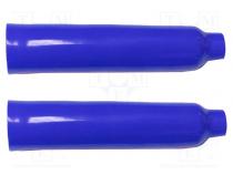 Izolátor  modrá  PVC  107mm  BU-41  2ks.