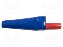 Krokosvorka  10A  Rozs.uchop  max.7,9mm  Celk.dél  58mm  modrá
