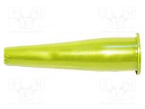 Izolátor  5kV  žlutá  PVC  91mm  BU-27
