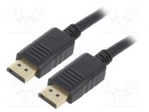Kabel  DisplayPort 1.2  DisplayPort vidlice,z obou stran  PVC