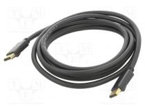 Kabel  DisplayPort 1.2  DisplayPort vidlice,z obou stran  PVC