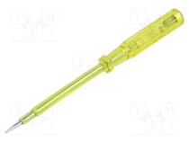 Voltage tester  slot  Blade length  100mm  Overall len  187mm