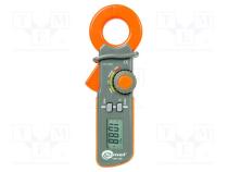 SONEL CMP-200 Měřicí přístroj pro zvodový proud, klešťový, Ø kabel 30 mm, LCD, IP40.