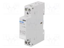 EATON ELECTRIC CR2011008 Stykač 2-pólový instalační 20A 8VAC NC + NO CR20