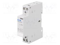 EATON ELECTRIC CR2020008 Stykač 2-pólový instalační 20A 8VAC NC x2 na přípojnici DIN