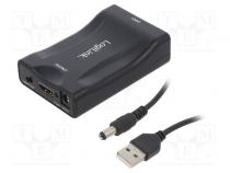 Adaptér  HDMI 1.3  HDMI zásuvka,SCART zásuvka  černá