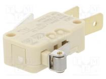 Mikrospínač SNAP ACTION  SPDT  16A/250VAC  4A/250VDC  ON-(ON)