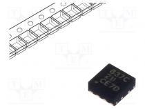 IC  driver  můstek H  kontrolér kartáčového motoru  WSON8  0÷1,5A