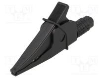 Krokosvorka  20A  černá  max.39mm  Shoda s  EN61010 1000VCAT III