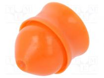 Plunger  10ml  orange  low-viscosity fluids  silicone free