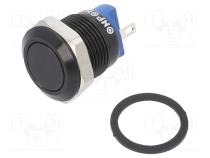 Switch  vandal resistant  Pos  2  SPST-NO  2A/36VDC  IP65  OFF-(ON)