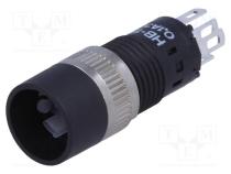 Switch  push-button  Pos  2  SPDT  0.1A/30VAC  0.1A/30VDC  ON-(ON)