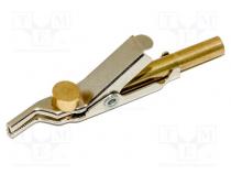 Krokosvorka  Rozs.uchop  max.25,4mm  Celk.dél  59,4mm  niklovaný