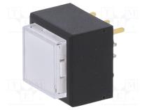 Switch  push-button  Pos  2  SPDT  0.5A/25VDC  ON-ON  red  THT  KLS