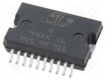 IC  driver  můstek H  kontrolér motoru  PowerSO20  1A  Ch  2  100kHz