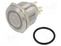 Переключатель  антивандальный  Пол  2  SPDT  3A/220ВAC  5A/24ВDC