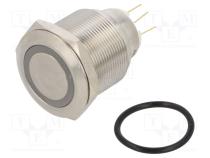 Переключатель  антивандальный  Пол  2  SPDT  3A/220ВAC  5A/24ВDC