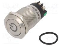 Переключатель  антивандальный  Пол  2  SPDT  3A/220ВAC  5A/24ВDC
