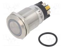 Switch  vandal resistant  Pos  2  SPDT  3A/220VAC  5A/24VDC  IP65