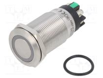 Переключатель  антивандальный  Пол  2  SPDT  3A/220ВAC  5A/24ВDC