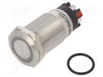 Переключатель  антивандальный  Пол  2  SPDT  3A/220ВAC  5A/24ВDC
