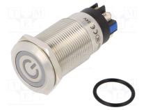 Переключатель  антивандальный  Пол  2  SPDT  3A/220ВAC  5A/24ВDC