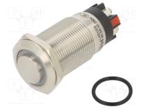 Переключатель  антивандальный  Пол  2  SPDT  3A/220ВAC  5A/24ВDC