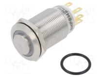 Переключатель  антивандальный  Пол  2  SPDT  3A/220ВAC  5A/24ВDC