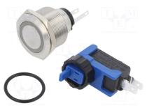 Switch  vandal resistant  Pos  2  SPST NC + NO  300mA/250VDC  IP65