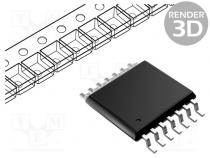 IC  операционный усилитель  1,3МГц  3÷30В  Ch  4  TSSOP14