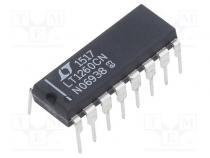 IC  operační zesilovač  130MHz  Ch  3  DIP16  ±2÷15VDC,4÷30VDC