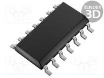 IC  PoE PSE controller  SO14  0÷70°C  33÷66VDC  Number of ports  1