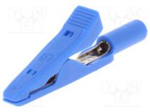 Krokosvorka  15A  60VDC  modrá  Rozs.uchop  max.4mm  930317802