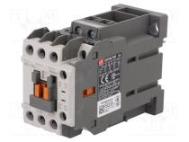 LS ELECTRIC MC-12B 24VDC 1A1B Stýkač 3-pólový NO x3, pomocné kontakty NO + NC, 24VDC, 12A