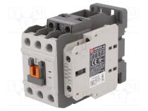 LS ELECTRIC MC-40A 24VDC 1A1B Stýkač 3-pólový NO x3 S pomocnými kontakty NO + NC 24VDC 40A